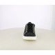 Zapatillas deporte QUETS! negros con cordones y cremallera en tejido brillante - Querol online