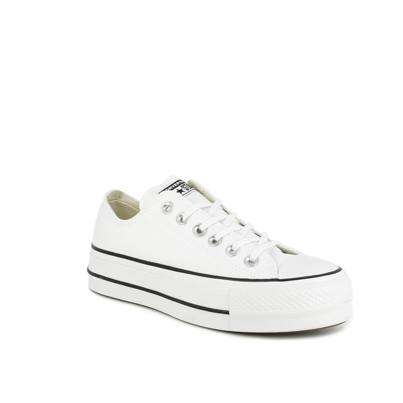 Converse Blancas Bajas Plataforma Online, 59% OFF | shop.kangoojumps.com