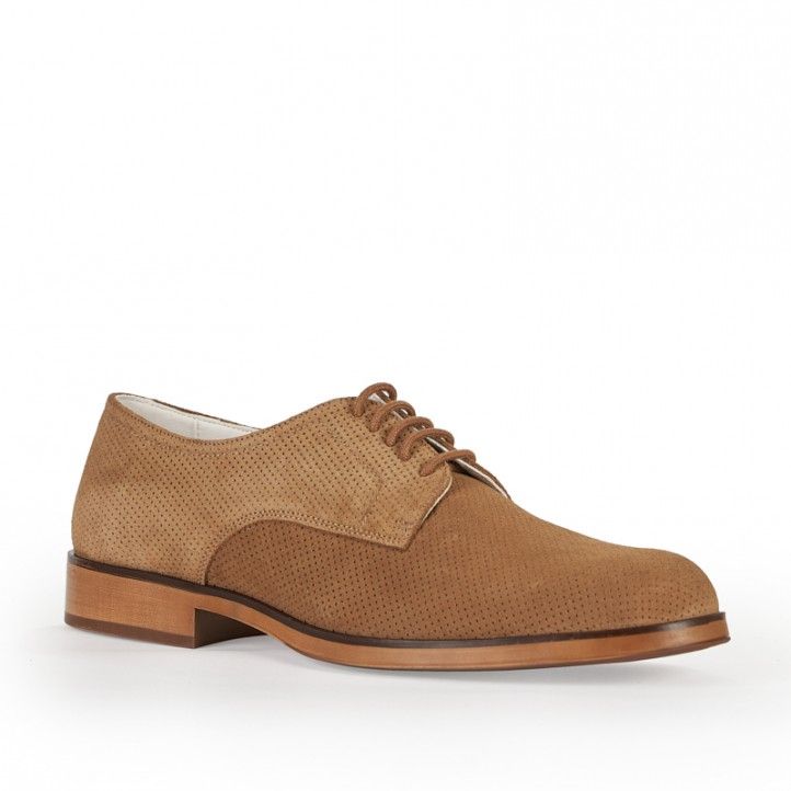 Zapatos vestir Be Cool marrón con cordones - Querol online