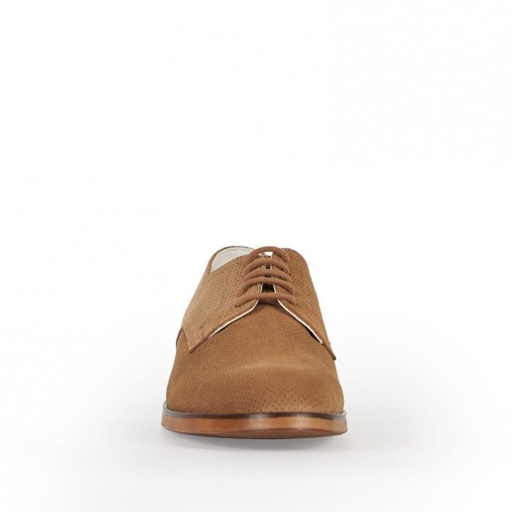 Zapatos vestir Be Cool marrón con cordones - Querol online