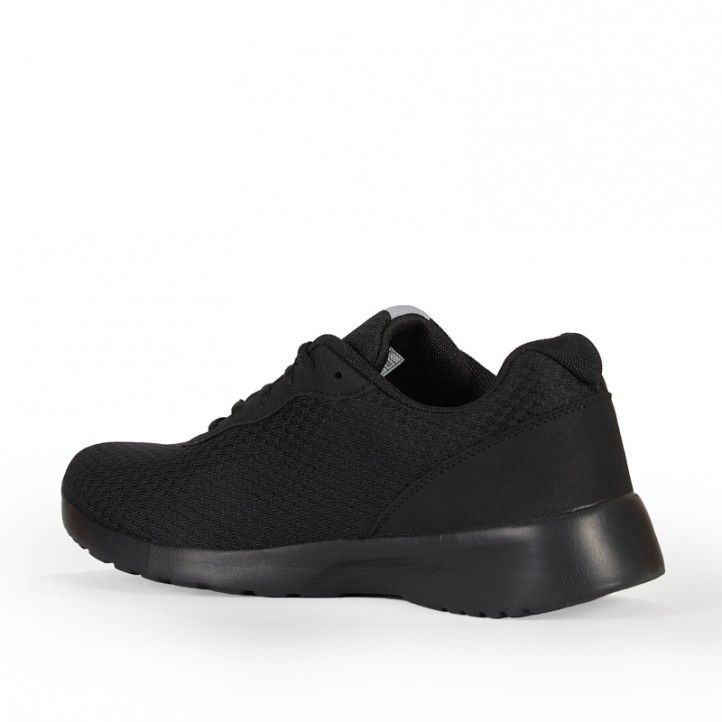 Zapatillas deportivas Sweden Klë negro con suela negra - Querol online