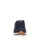 Zapatos sport Lois azules con cordones y suela blanca - Querol online