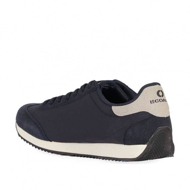 Zapatillas deportivas ECOALF azules marino con logo en blanco - Querol online