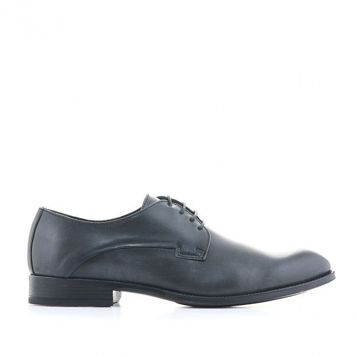 Zapatos vestir Baerchi negros con corte clásico - Querol online