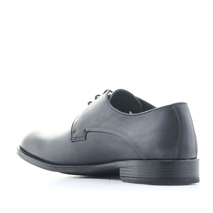 Zapatos vestir Baerchi negros con corte clásico - Querol online
