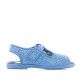 Zapatillas Vul·ladi azules cogidas al tobillo - Querol online