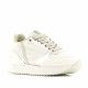 Zapatillas deportivas Replay blancas con detalles grises - Querol online