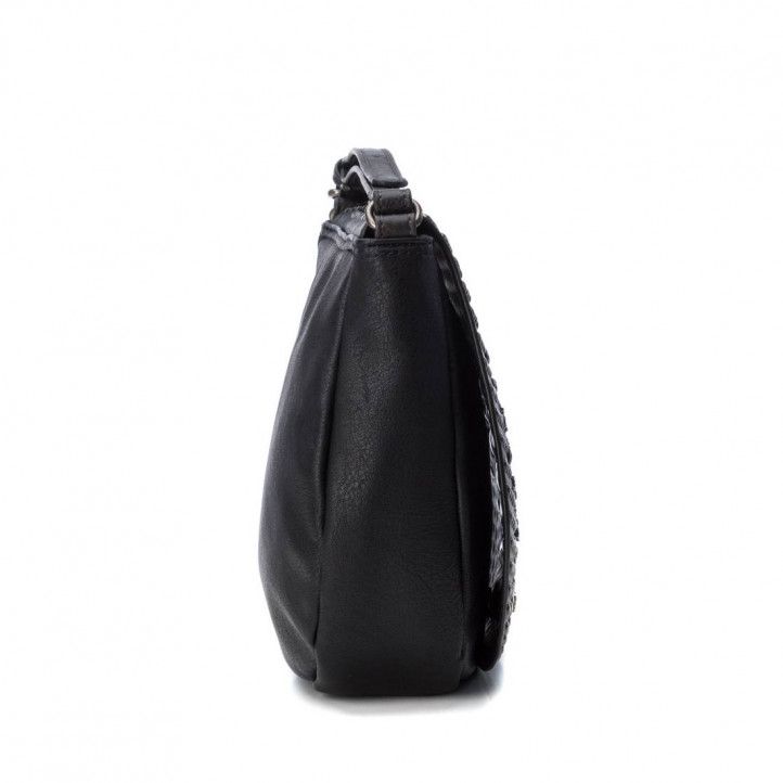 bosses Refresh negra en format bandolera i tatxes - Querol online