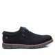 Zapatos sport Refresh negros con cordones y detalle marrón - Querol online