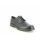 Zapatos sport Fluchos negros de piel tipo bluchers - Querol online
