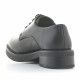 Zapatos tacón D'Angela negros con cordones y tacón bajo - Querol online