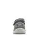 Zapatillas deporte Biomecanics grises y negras con cordones elásticos y velcro - Querol online