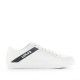 Zapatillas deportivas Levi's blancas con franja negra - Querol online