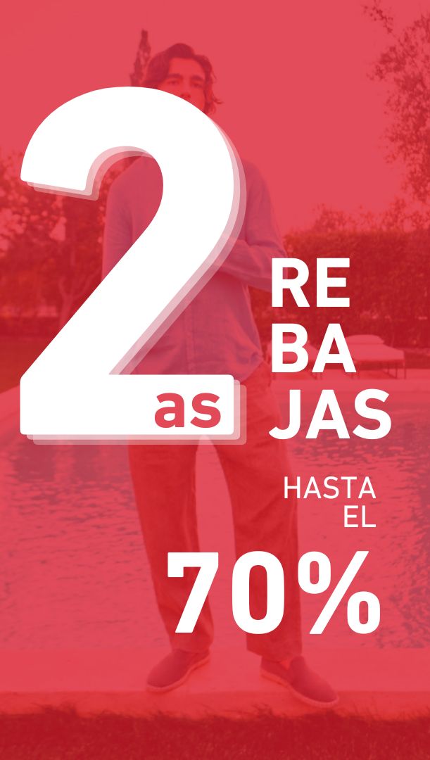 Segundas Rebajas Verano 2026 hombre